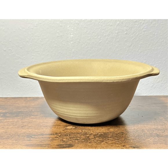 Pampered Chef Stoneware Mini Baking Bowl- Good Condition, 9 x 4 in, #1475 USA - Picture 1 of 9